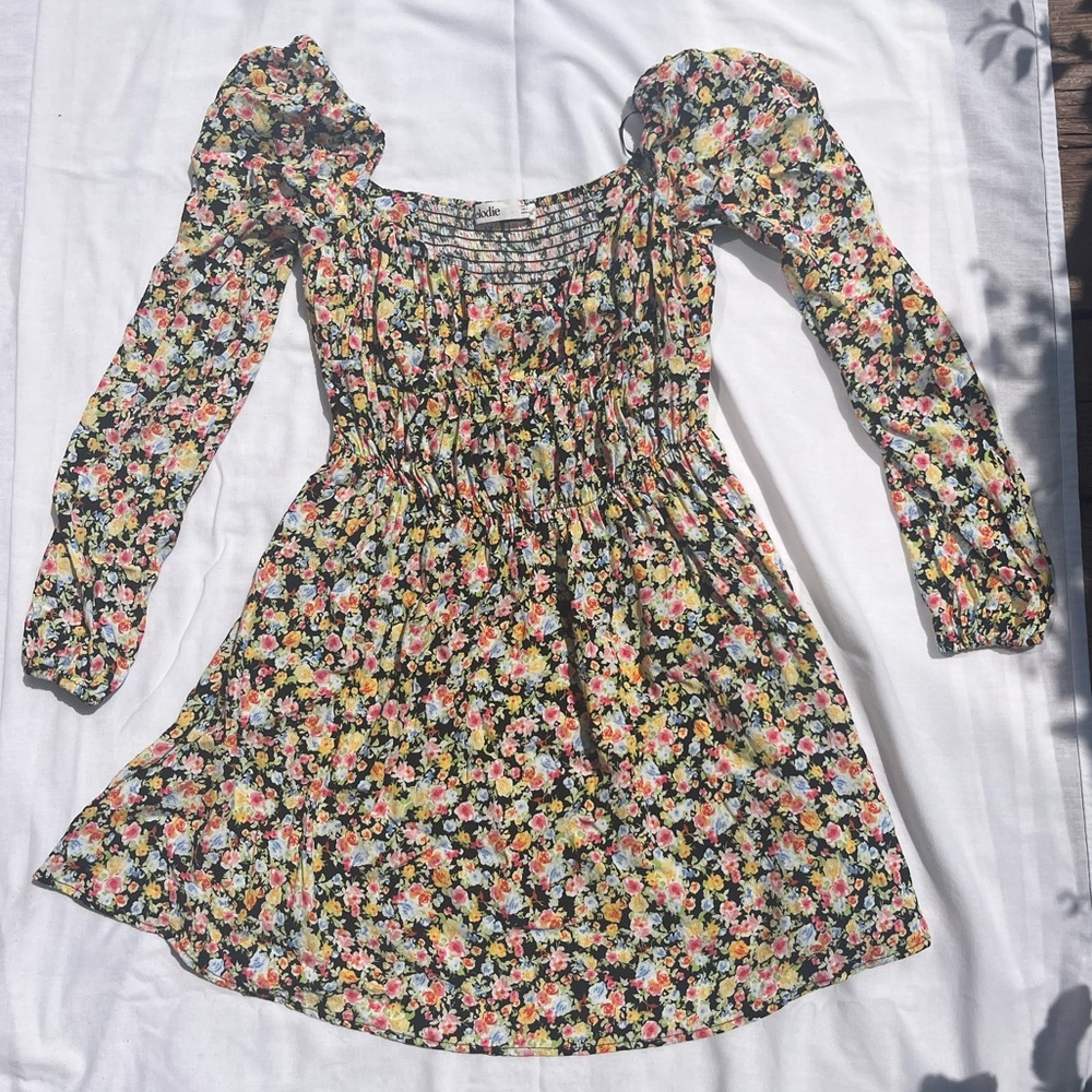 Floral Long Sleeve Dress